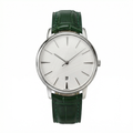 Patrimony Self-Winding Watch Silver and White Dial