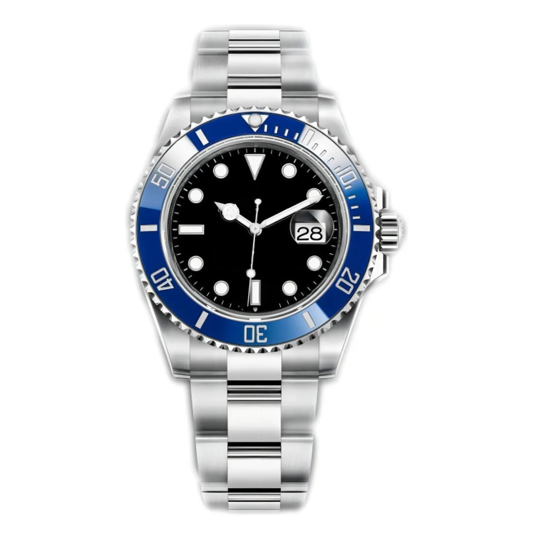Diver 41 – Blue Dial | Steel & Gold Tone Bracelet & Blue Ceramic Bezel