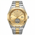 Overseas Tourbillon Siver and Gold Dial