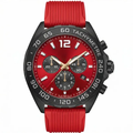 F Chronograph Black and Red Dial
