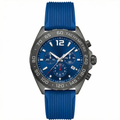 F Chronograph Black and Blue Dial