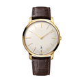 Patrimony Self-Winding Watch Gold and White Dial