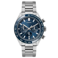 Carrera Silver and Blue Dial