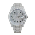 Classic 41 – Diamond Dial | Steel Bracelet & Diamond Bezel